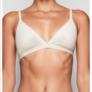 SKIMS COTTON JERSEY TRIANGLE BRALETTE